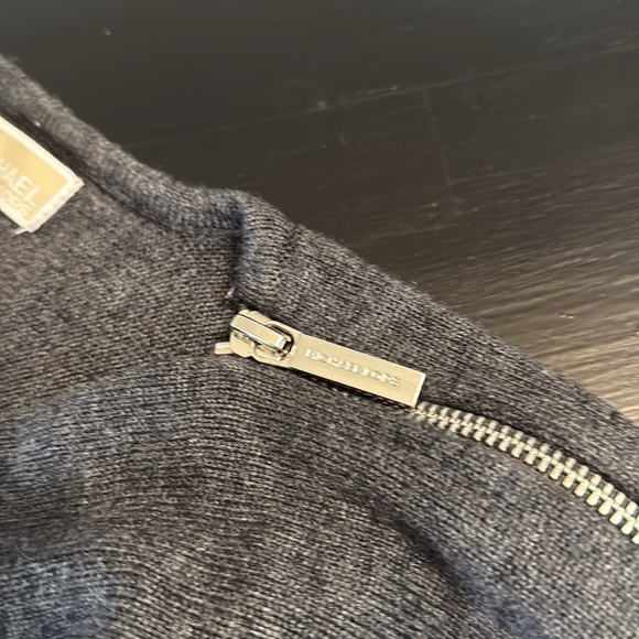 Michael Michael Kors Gray Cowl Neck Sweater Dress - Picture 4 of 6